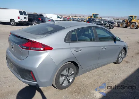 2020 Hyundai Ioniq Hybrid Blue from USA, damaged, VIN KMHC65LC0LU235666